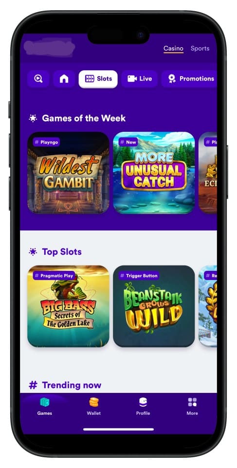 Screenshot showing bd888bet App interface with intuitive menus and game choices